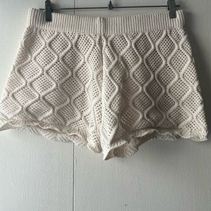 Zara Crochet Shorts